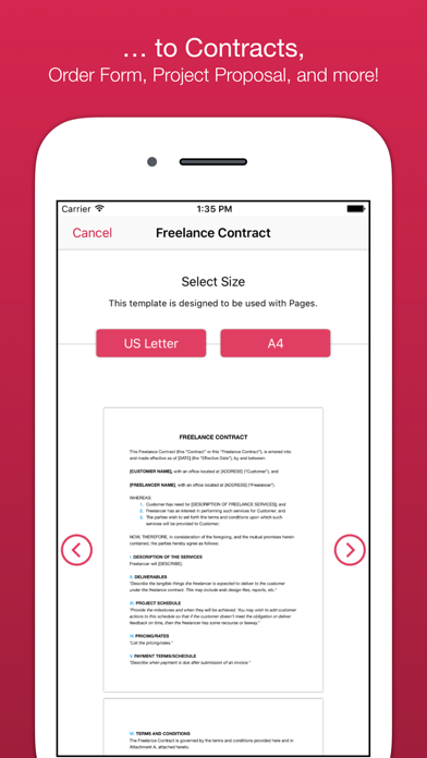 Business Templates for Pages screenshot 3