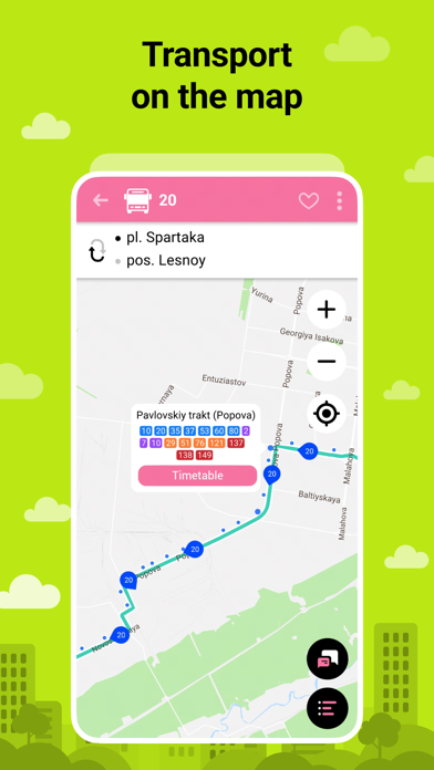 Bustime: Transport online screenshot 4
