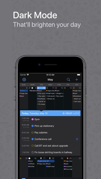 BusyCal: Calendar & Tasks screenshot 2