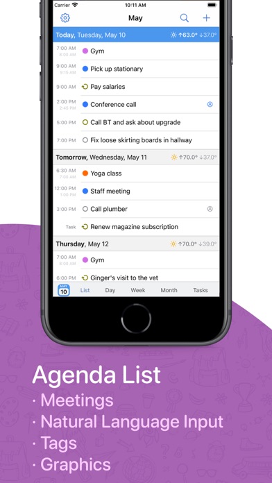 BusyCal: Calendar & Tasks screenshot 3