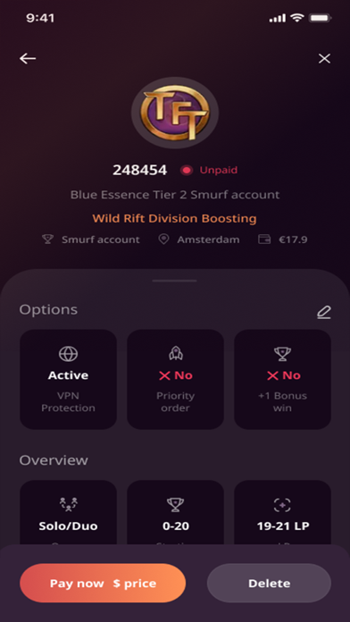 BuyBoosting screenshot 3