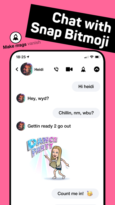 Buzz - Make friends screenshot 1