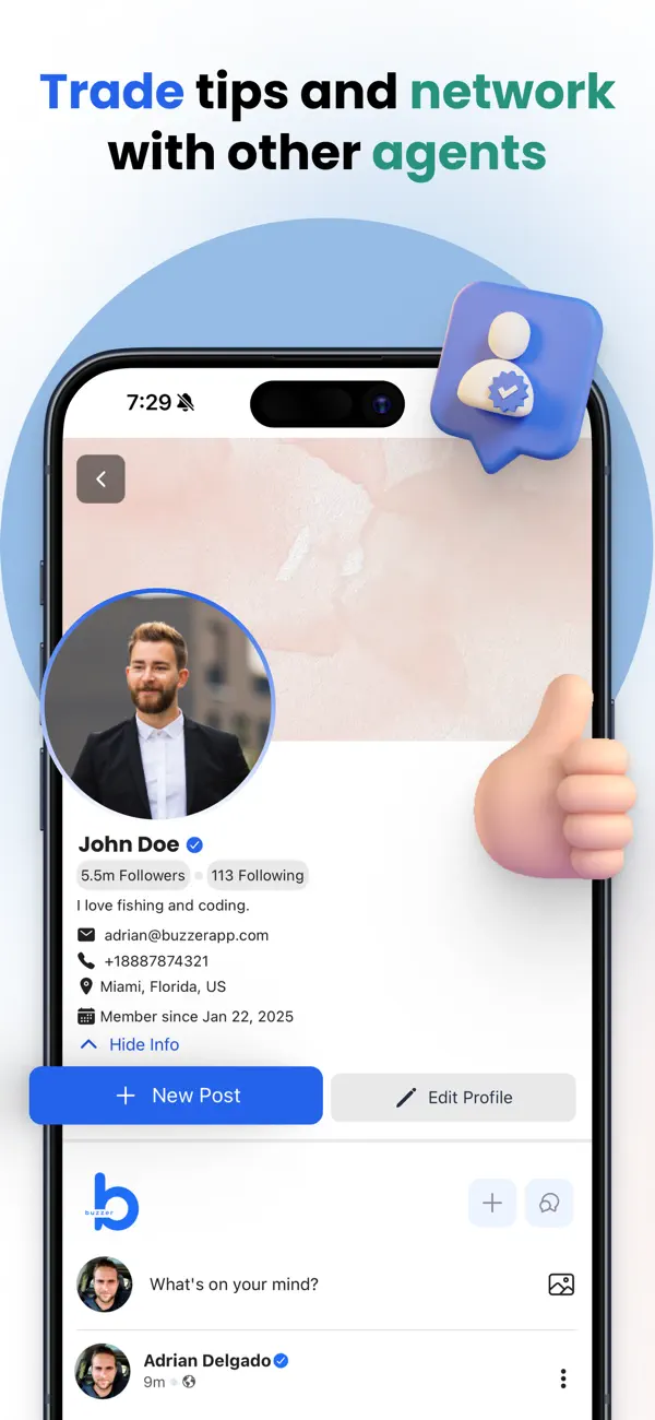 Buzzer - Real Estate Community screenshot 3