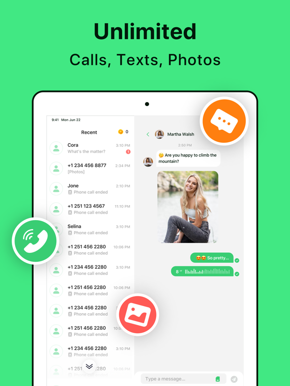 BuzzNow:Call,Text,Receive Code screenshot 3