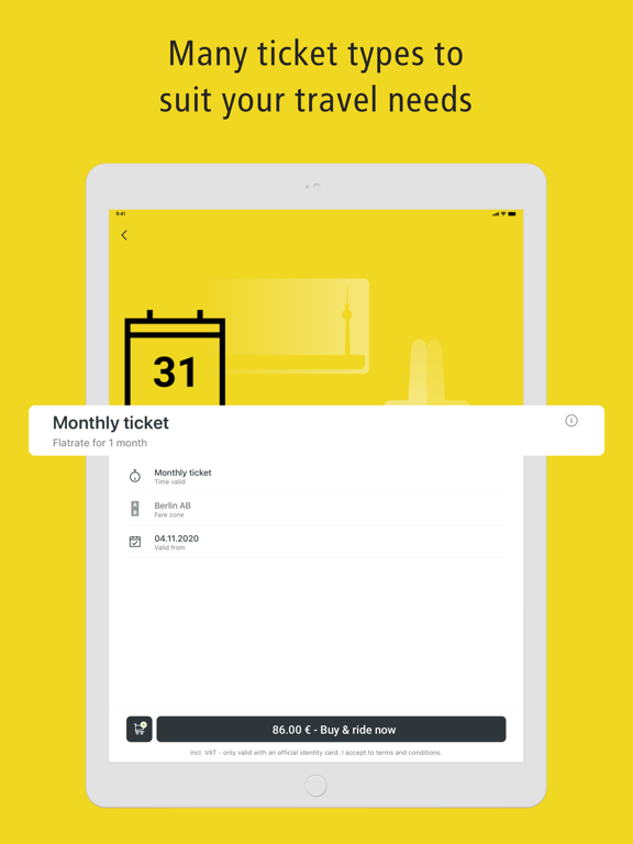 BVG Tickets: Train, Bus & Tram screenshot 2