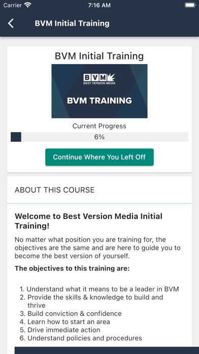 BVM Back Office screenshot 2