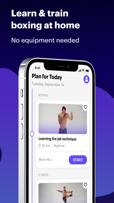 BXNG: Home Boxing Workouts App screenshot 7