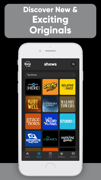 BYUtv: Stream Live TV & Movies screenshot 2