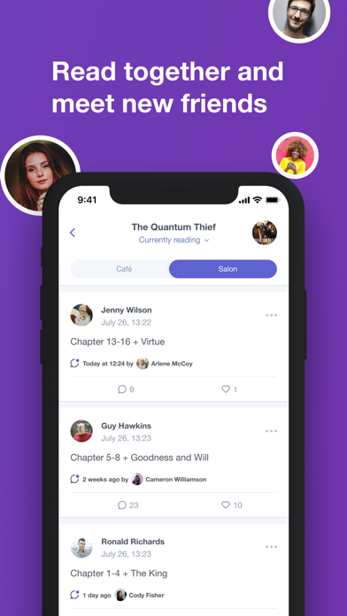 Byzans, chat about books screenshot 2