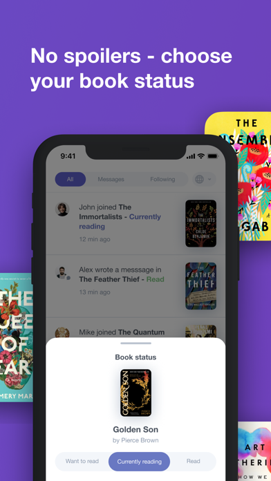 Byzans, chat about books screenshot 4