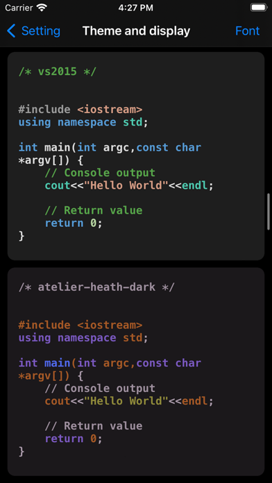 C++ Shell - C++ code compiler screenshot 2