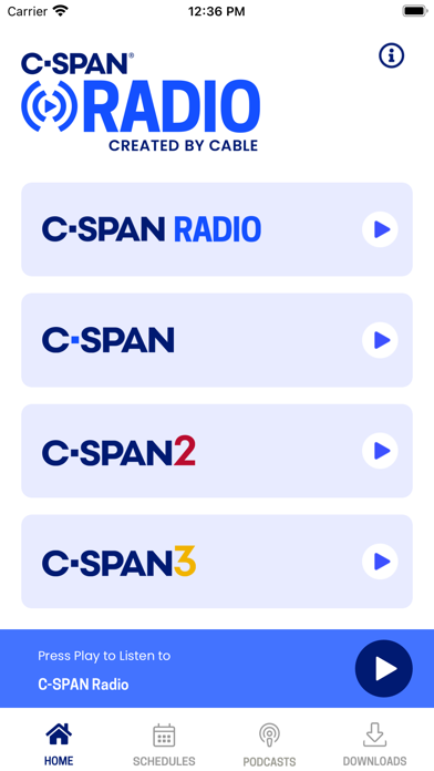 C-SPAN RADIO screenshot 5