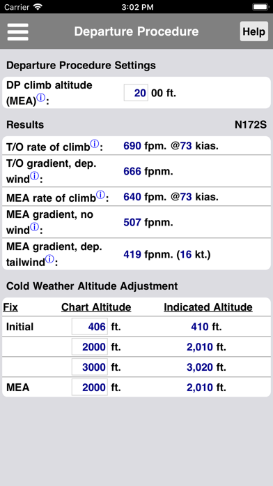 C172 Performance screenshot 4