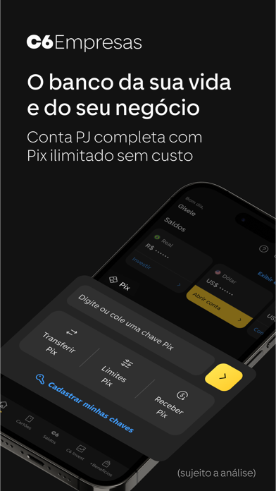 C6 Bank: Cartão, conta e mais! screenshot 1