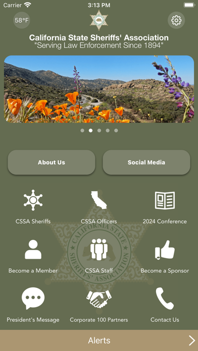 CA State Sheriffs' Assoc. screenshot 3