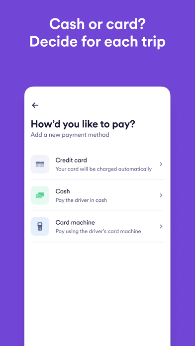 Cabify screenshot 4
