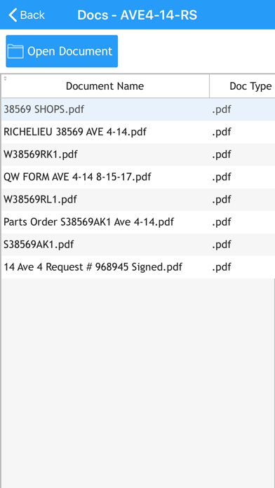 CabinetTrac Field Manager screenshot 2