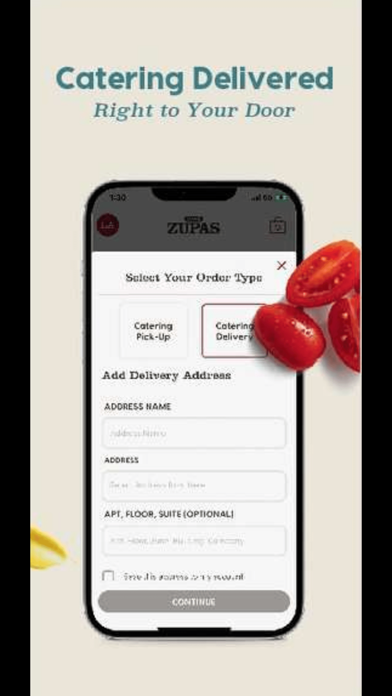 Café Zupas Catering screenshot 4