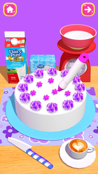 Cake Dessert DIY: Food Games screenshot 2
