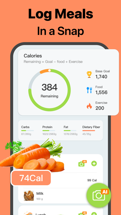 Cal Pal -AI Calorie Tracker screenshot 3