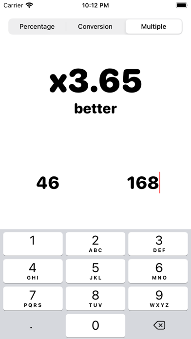 % Calc - Percentage Calculator screenshot 1