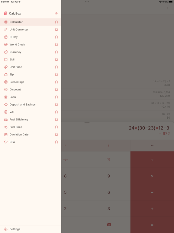 CalcBox -All in One Calculator screenshot 10
