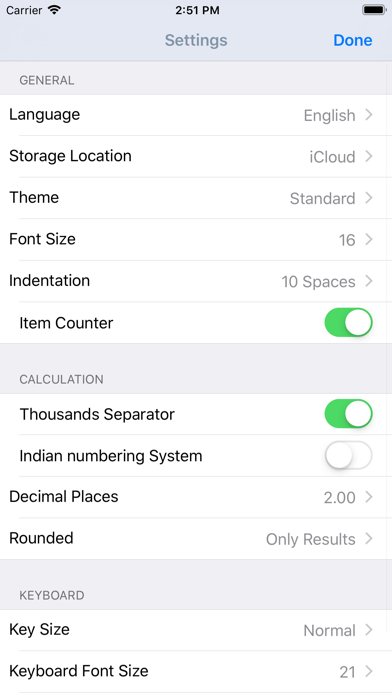 CalcTape Paper Tape Calculator screenshot 3