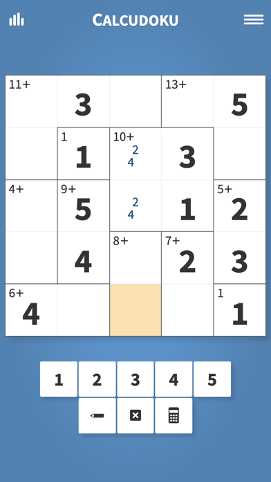 Calcudoku · Math Logic Puzzles screenshot 4