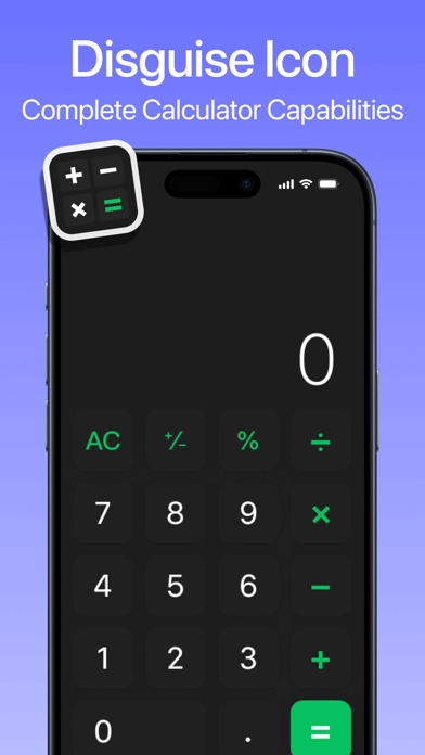 Calculator AppLock - Lock Apps screenshot 1