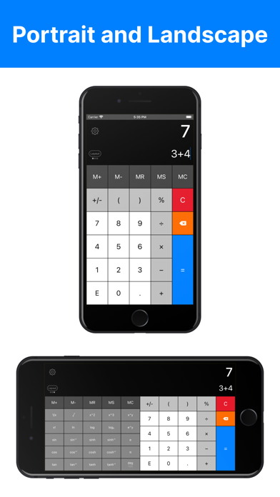 Calculator Pro Lite screenshot 3