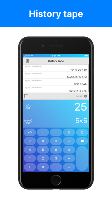 Calculator Pro Lite screenshot 2