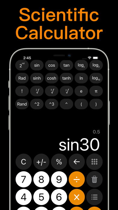 Calculator with History + screenshot 6