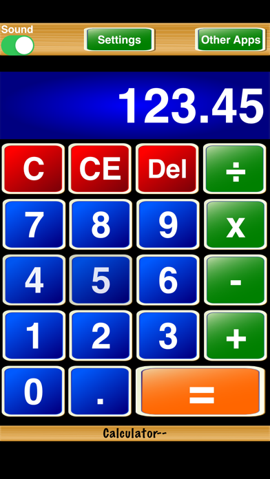 Calculator-- screenshot 1