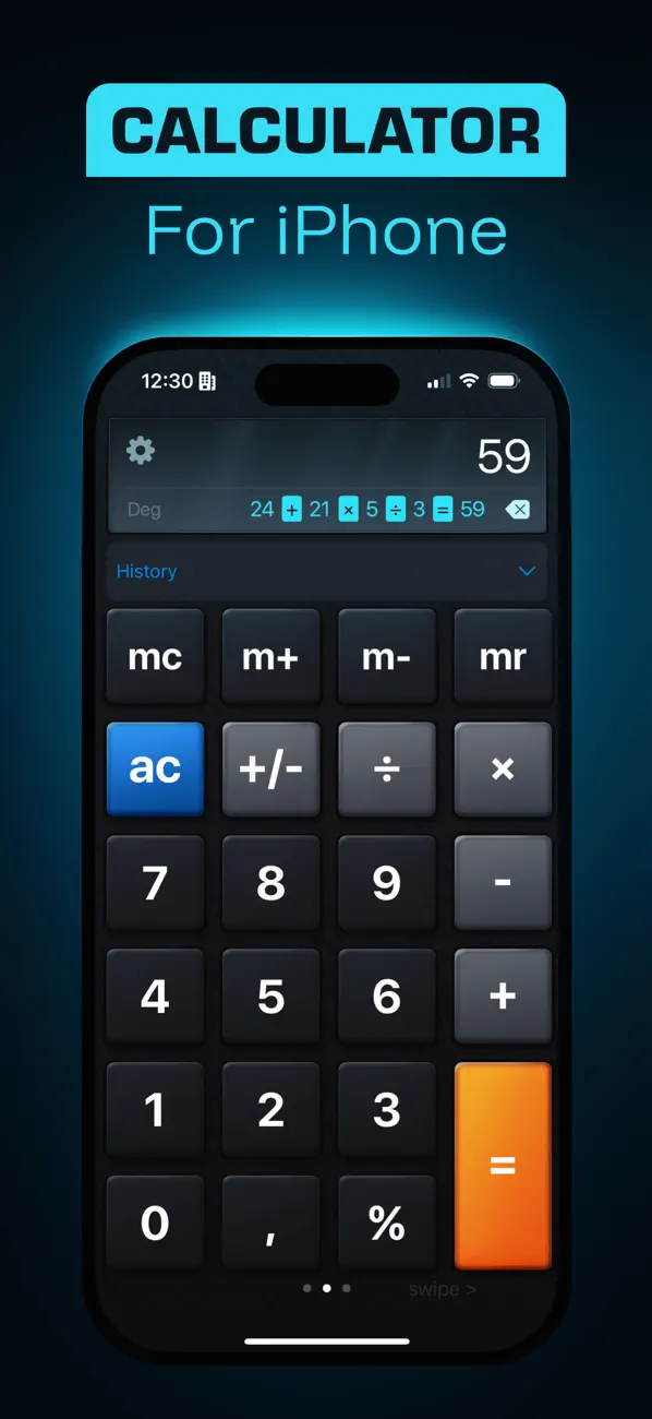 Calculator⁼ screenshot 5