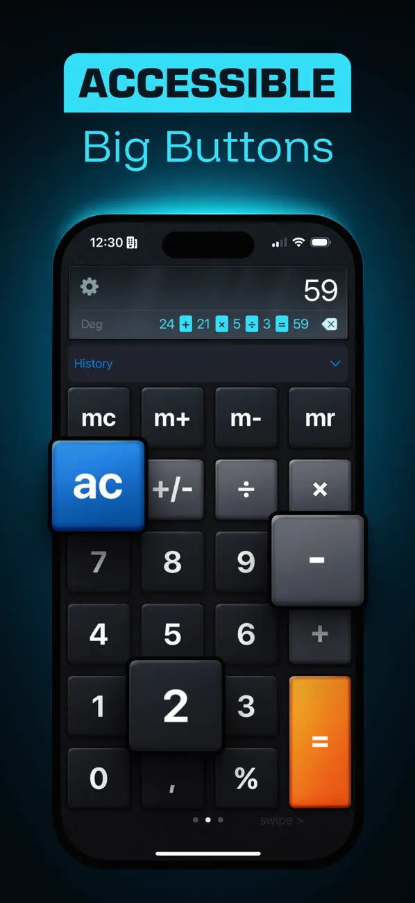 Calculator⁼ screenshot 2
