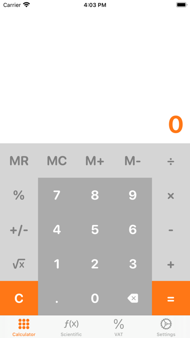 Calculator+VAT screenshot 5