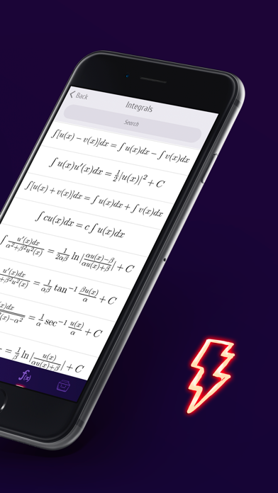 Calculus — formulas screenshot 4