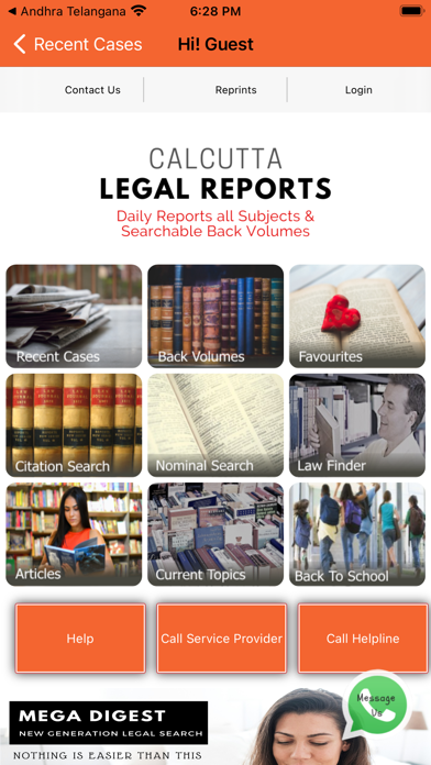 Calcutta Legal Reports screenshot 5