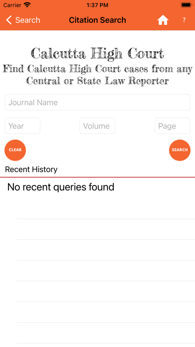 Calcutta Legal Reports screenshot 2