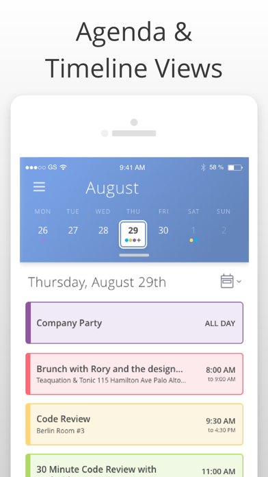 Calendar: Meeting & Scheduling screenshot 1