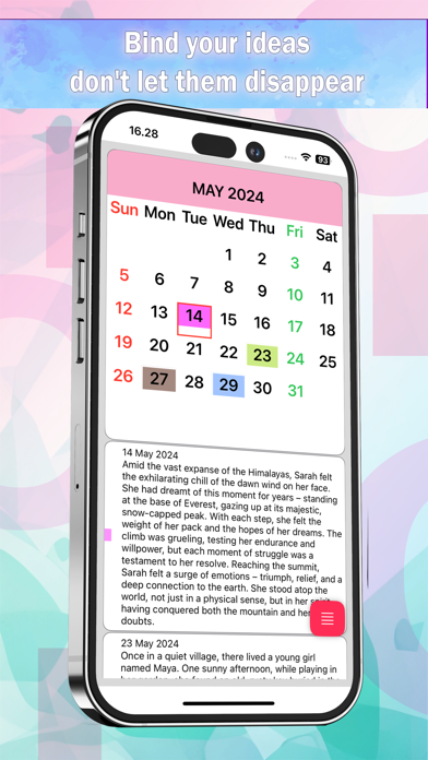 Calendar Notes - Simple & Easy screenshot 2