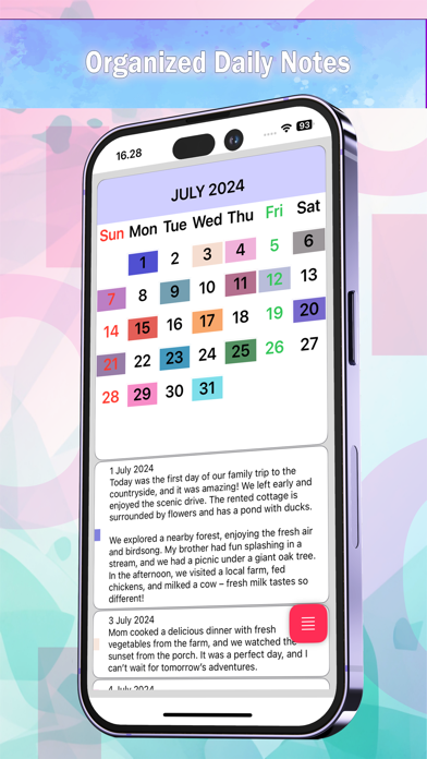Calendar Notes - Simple & Easy screenshot 1