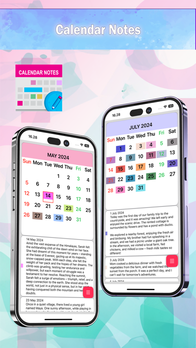 Calendar Notes - Simple & Easy screenshot 3