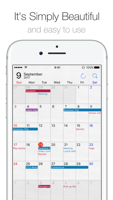 Calendar Op.2 screenshot 4