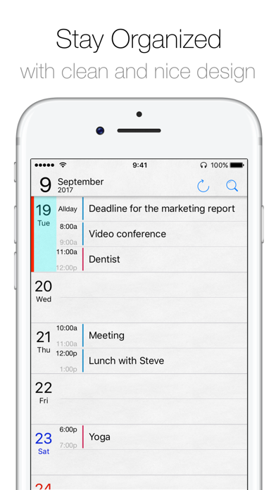 Calendar Op.2 screenshot 3