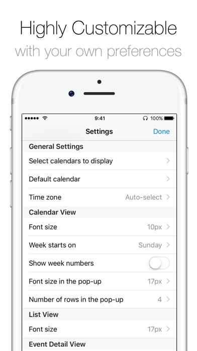 Calendar Op.2 screenshot 1