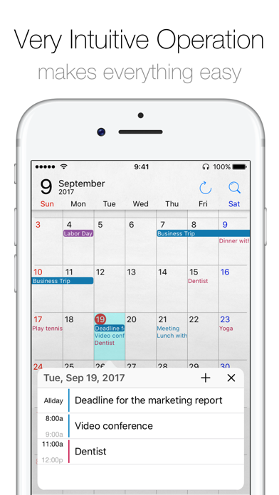 Calendar Op.2 screenshot 2
