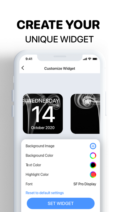 Calendar Widget for iPhone screenshot 3