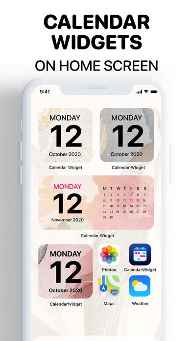 Calendar Widget for iPhone screenshot 7