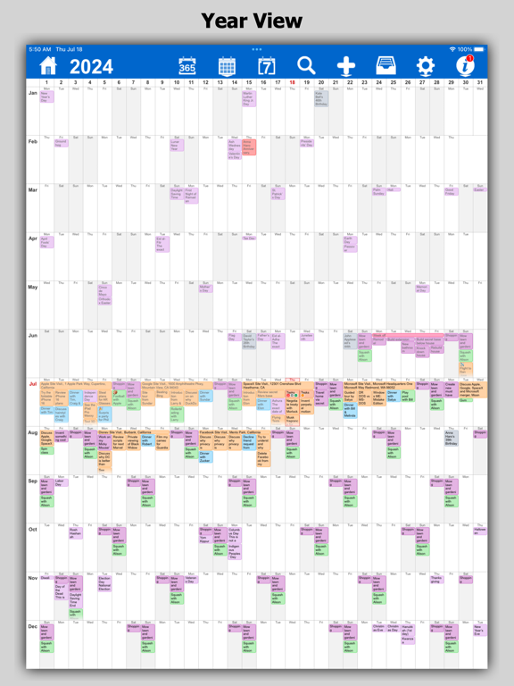 Calendar Widget & Planner screenshot 1